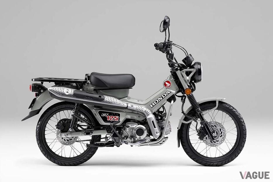 ホンダ「CT125ハンターカブ」の新色、パールスモーキーグレー