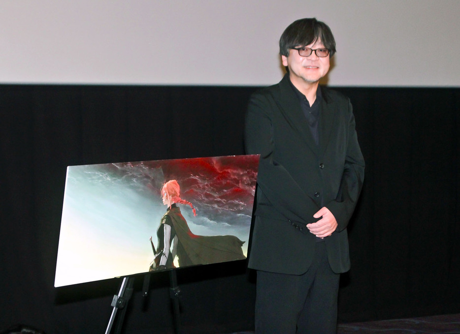 ティザービジュアルを公開した細田守監督