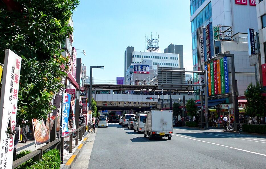 1番目の写真と同じ方角から撮影した風景。（2014年撮影、フォトライブラリー）