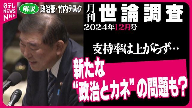 2024年12月世論調査解説