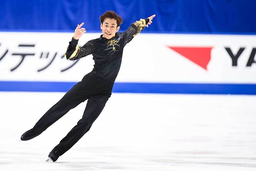 大歓声の中、マツケンサンバ2を熱演した織田信成【写真：中戸川知世】