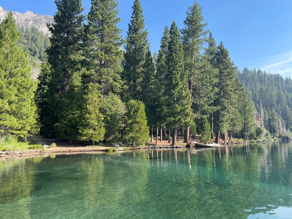 カリフォルニア州北部にあるタホ湖