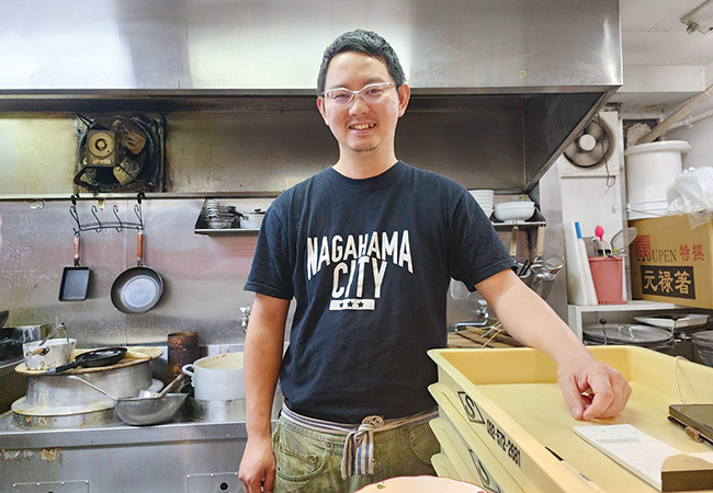 店主　田端健士郎さん