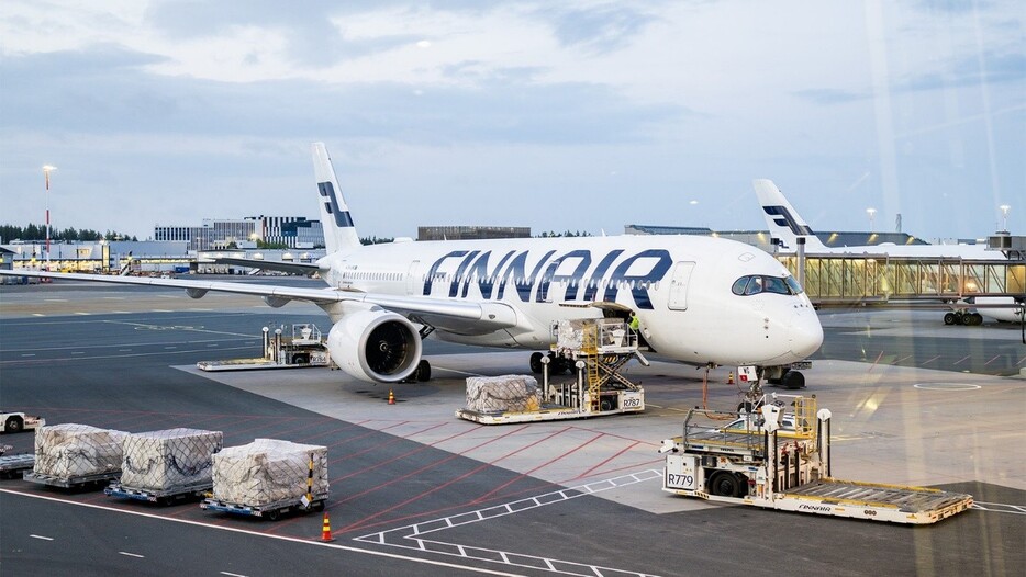 ▲ フィンランドのナショナルフラッグシップ航空「フィンエアー」