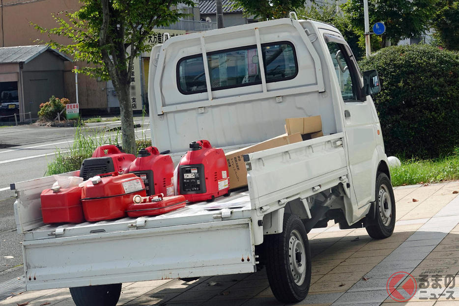 なぜ全国に警察が軽トラを配備？（イメージ）