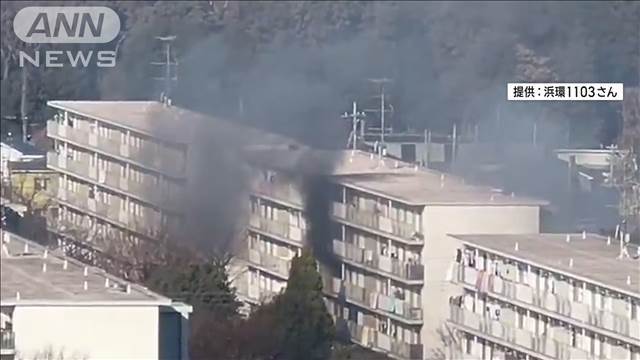 "マンション火災で87歳女性が病院搬送　15日連続で乾燥注意報続く　千葉・白井市"