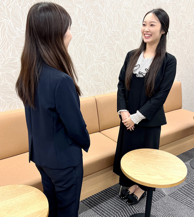 「ちょっと抜けていて天然な部分もかわいい」と馬場さん。