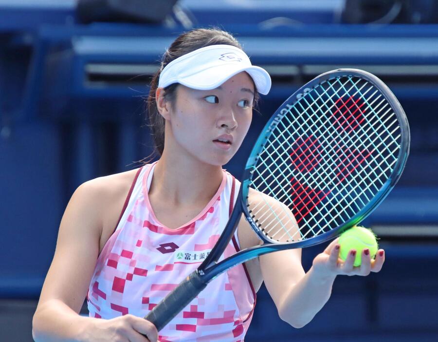 齋藤咲良（画像は全日本）[画像/tennis365.net]