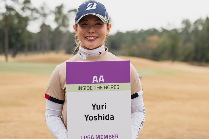 最終予選会を突破した吉田優利。来季は米国で2年目のシーズンを迎える（提供：LPGA）