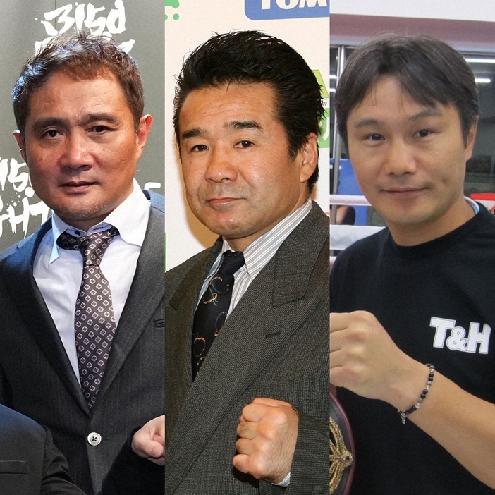 （左から）竹原慎二氏、渡嘉敷勝男氏、畑山隆則氏