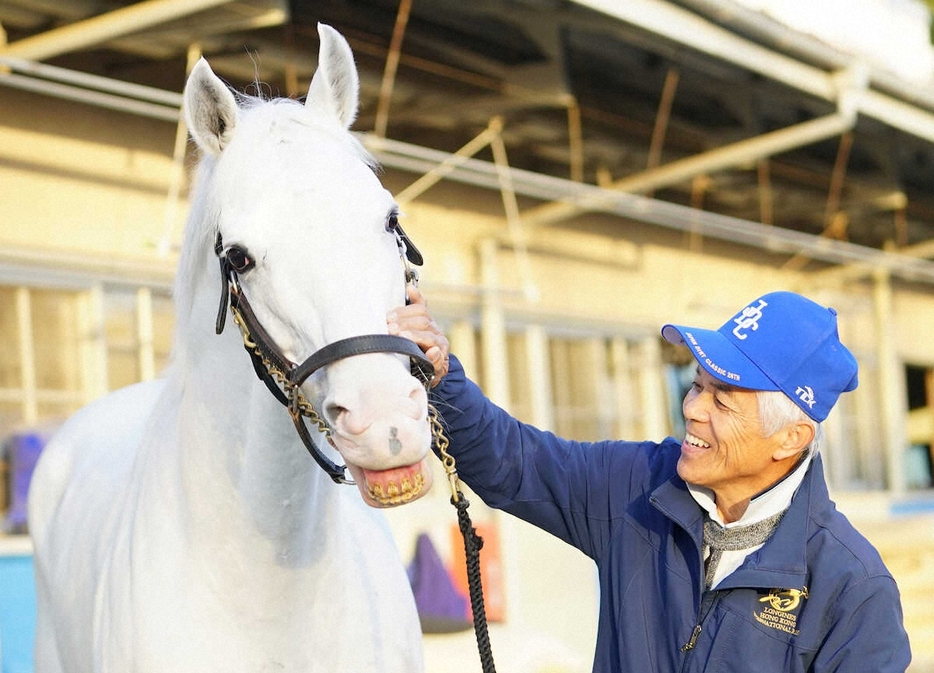 ＜有馬記念＞ハヤヤッコでグランプリを狙う国枝師（撮影・村上　大輔）