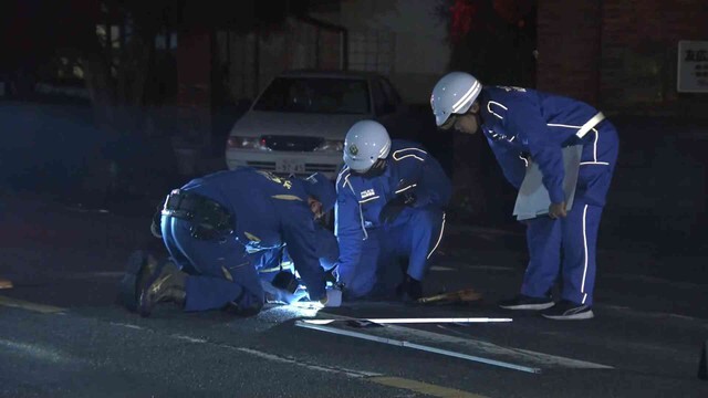 事故があった現場（岡山市北区法界院）