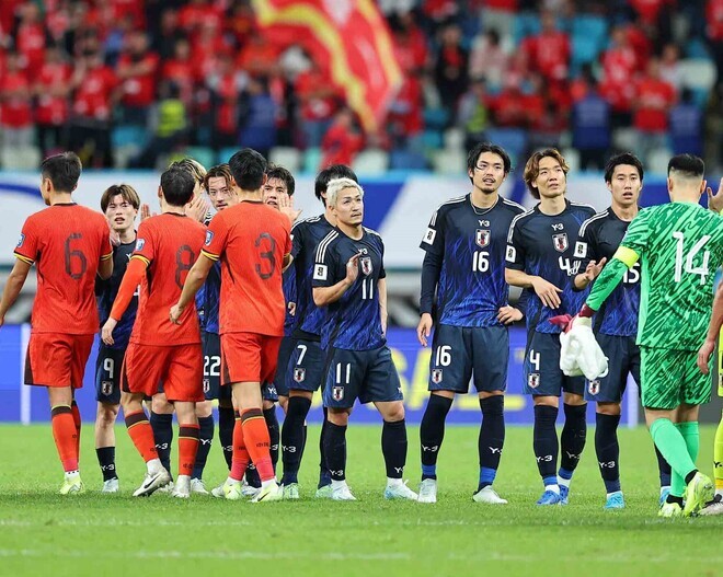 日本は中国に７－０、３－１で連勝した。写真：梅月智史（サッカーダイジェスト写真部／現地特派）