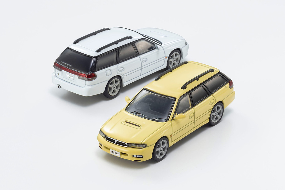 No.19／20 SUBARU LEGACY TOURING WAGON (Yellow／White)