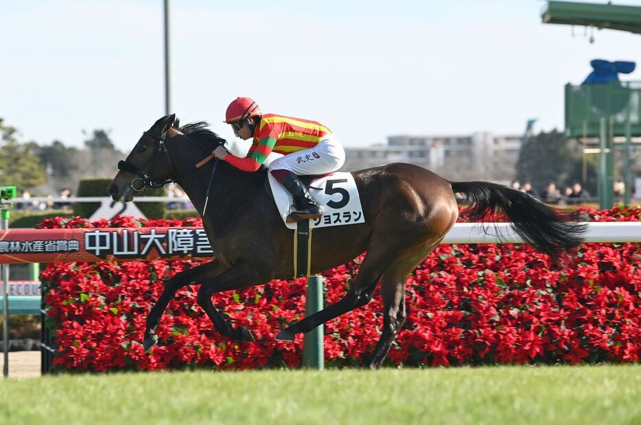 21日の新馬戦を2馬身半差で快勝したジョスラン