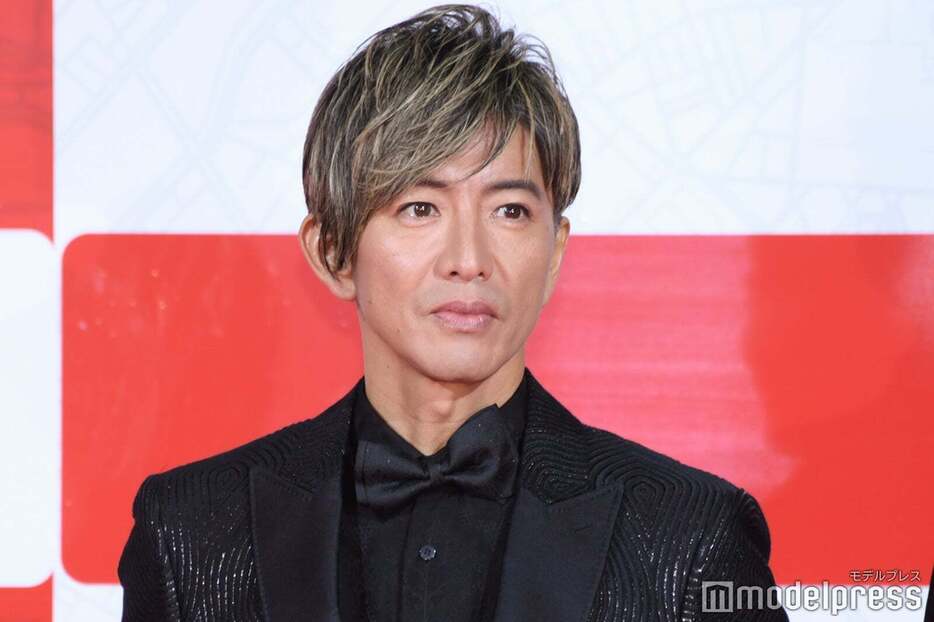 「グランメゾン・パリ」レッドカーペットイベントに出席した木村拓哉