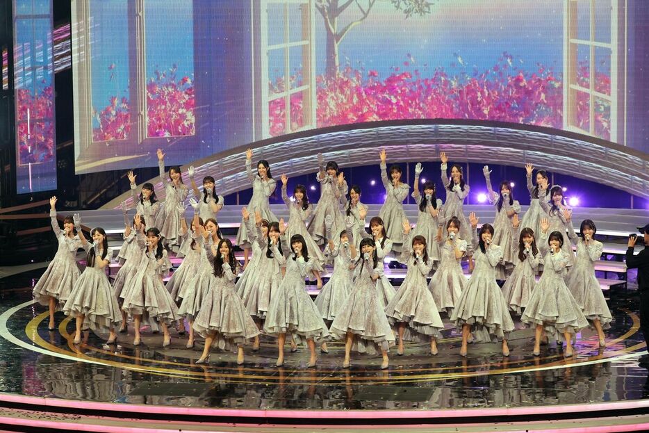 １０年連続１０回目出場の乃木坂４６（カメラ・小泉　洋樹）