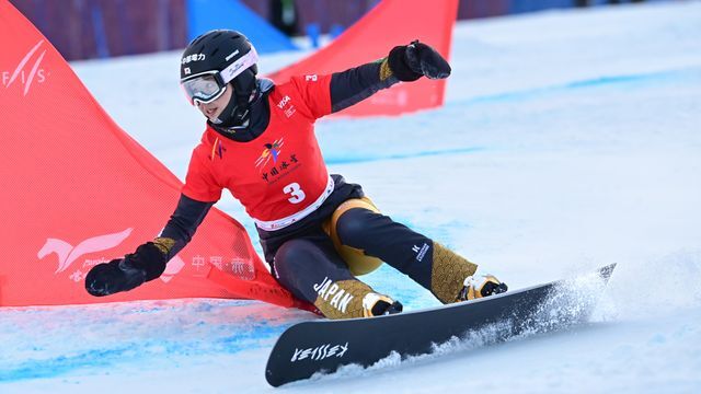 今季2勝目のスノーボード・三木つばき選手（写真：アフロ）