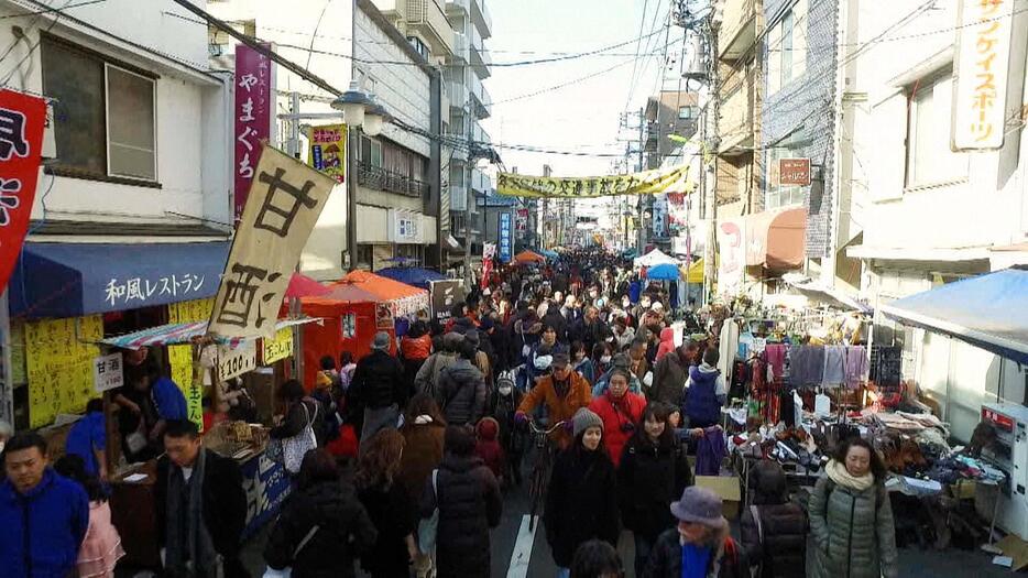 12月14日放送の「出没！アド街ック天国」の一場面（C）テレビ東京