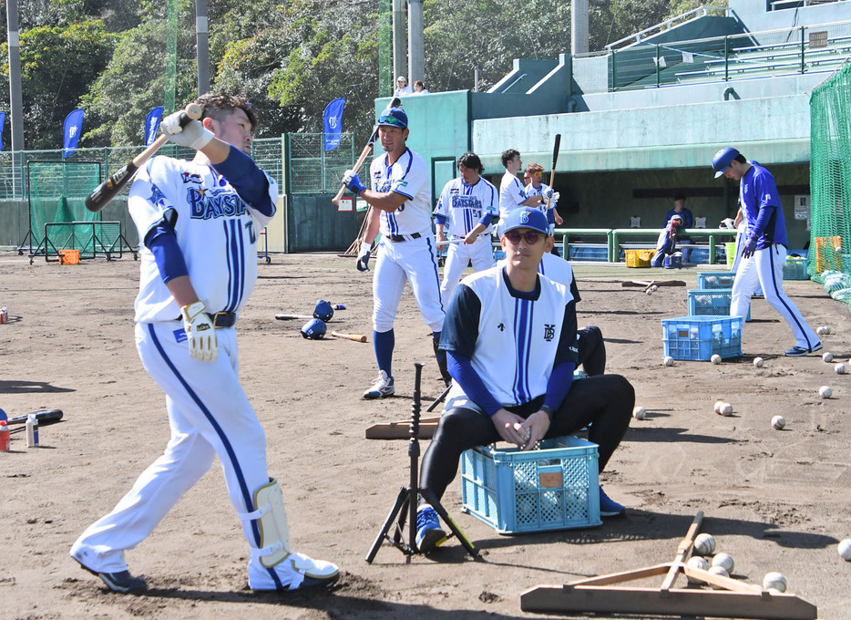 鹿児島県奄美市で春季キャンプを行う横浜DeNAベイスターズ＝2024年2月（資料写真）