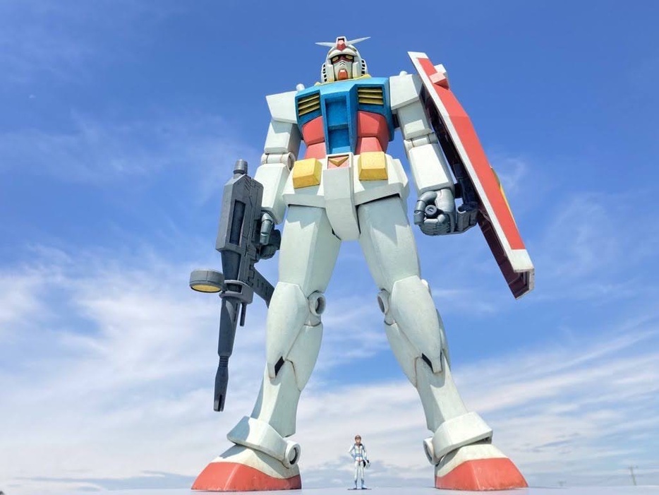 60分の1スケールの旧キットで制作されたクラシカルなデザインのガンダム／モデラー・ヲパさん