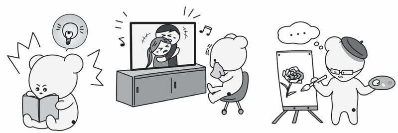 『YouTube作家がこっそり教える 「ウケる企画」のつくり方』（ダイヤモンド社）P83より　イラスト：goofy maruyama