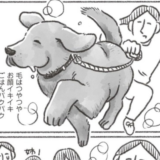 【漫画】「老犬とつづ井」