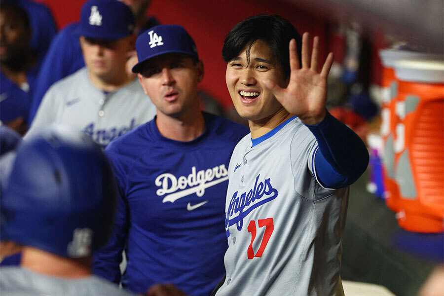 ドジャース・大谷翔平【写真：ロイター】