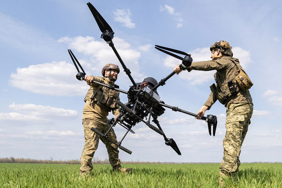 ウクライナ軍の「ヴァンパイア」大型ドローン（画像：ウクライナ国防省/アーミーインフォーム）。