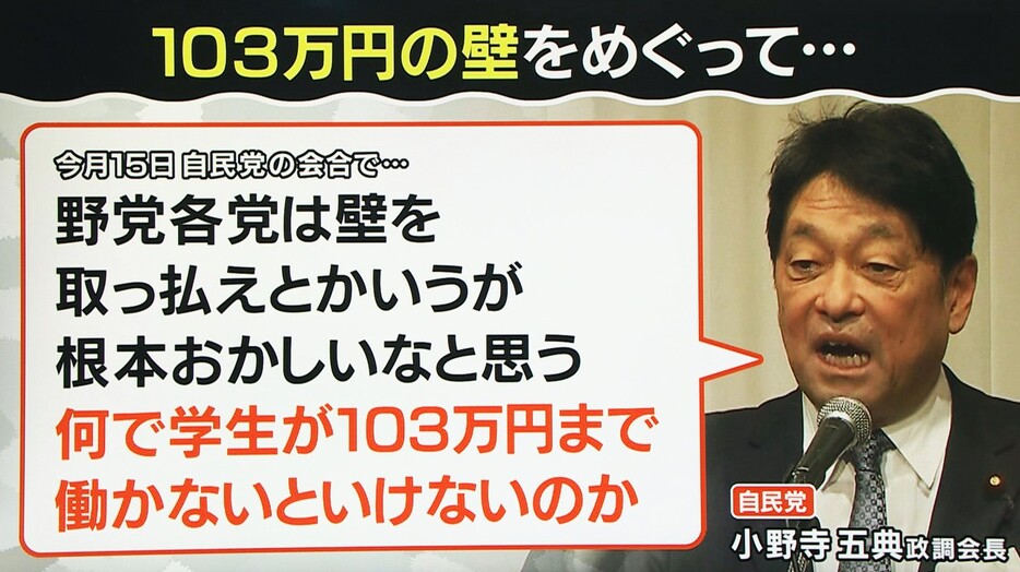 小野寺五典政調会長