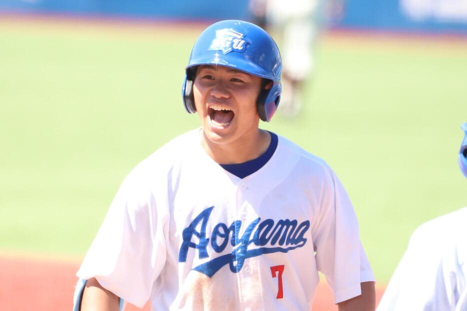 主将となった藤原 夏暉内野手