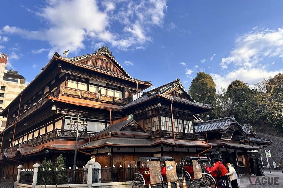 「どこかにマイル」で旅をした愛媛県松山市の道後温泉。入浴後は肌がすべすべに