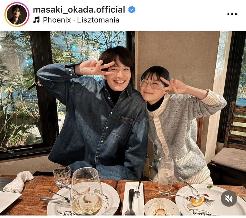 岡田将生のインスタグラム（＠ｍａｓａｋｉ＿ｏｋａｄａ．ｏｆｆｉｃｉａｌ）より