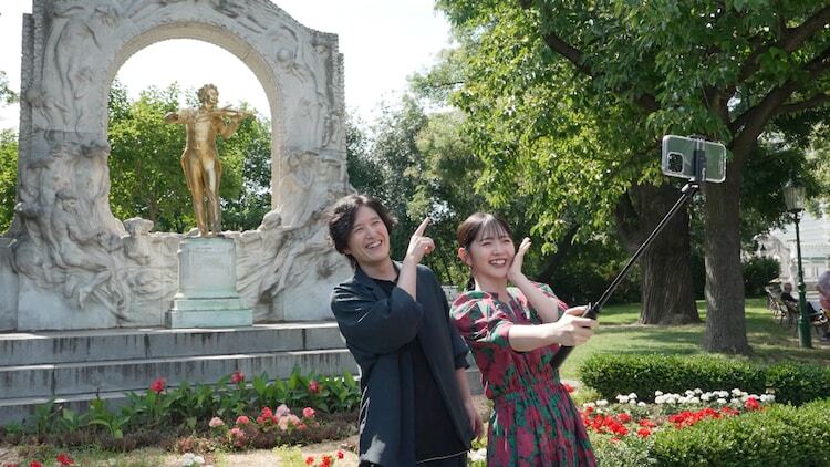 NHK Eテレ「『クラシックTV』年末年始も！旅するクラシック in ウィーン」より。（写真提供：NHK）