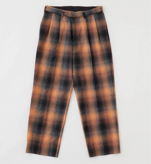 PENDLETON×ÉDIFICE「PENDLETON別注 2TUCK SLACKS」