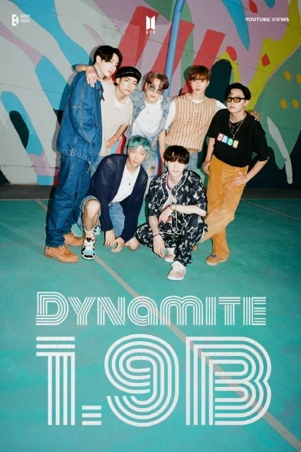 BTS、「Dynamite」MVで初の19億再生突破