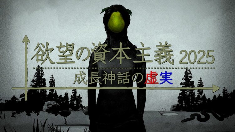 NHK BS「欲望の資本主義 2025 成長神話の虚実」より。