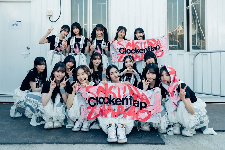 「Clockenflap Music ＆ Art Festival 2024」に出演した櫻坂46