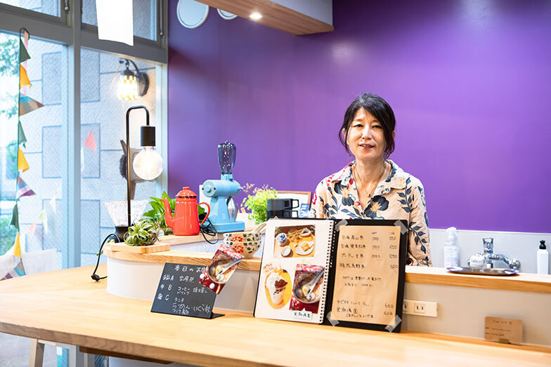 取材時にキッチンAで出店したいたのは台湾茶と台湾スイーツのお店「台湾茶房」（写真撮影／片山貴博）