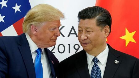 トランプ氏の「追加関税政策」はどうなるのだろうか（写真は2019年のG20大阪サミット：ロイター／アフロ）