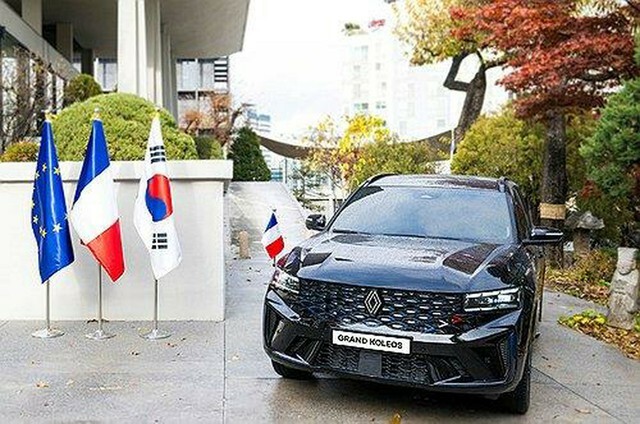 ルノーコリアの中型SUV「グランコレオス」（資料写真）＝（聯合ニュース）