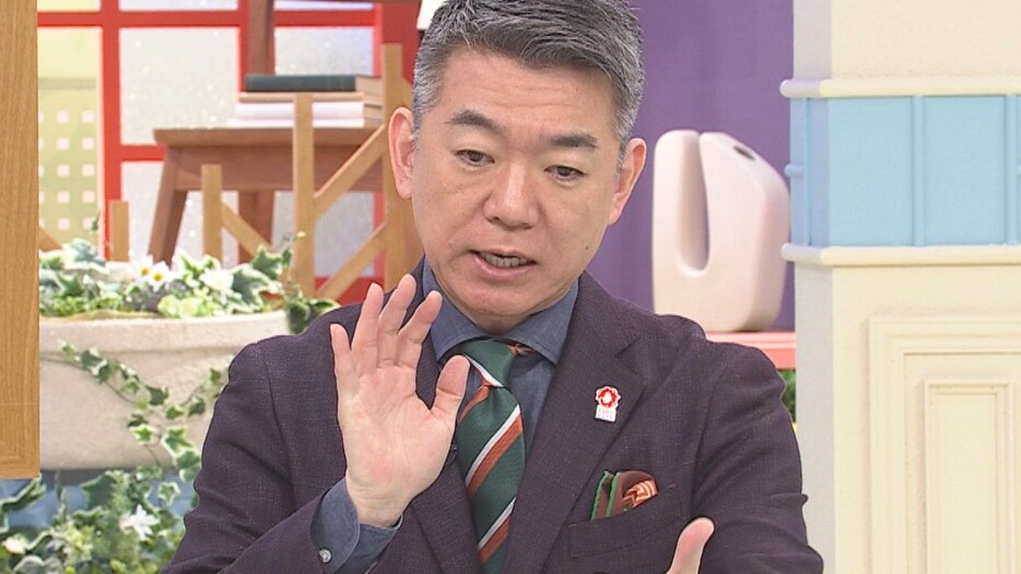 橋下徹さん 関西テレビ「旬感LIVE とれたてっ！」より