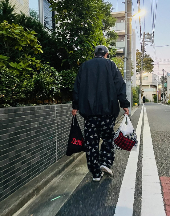 実際に使うコカドさんの後ろ姿。