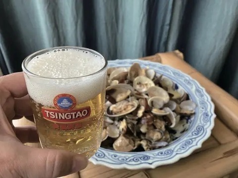 青島でぜひ味わいたい「ビール」と「アサリ」