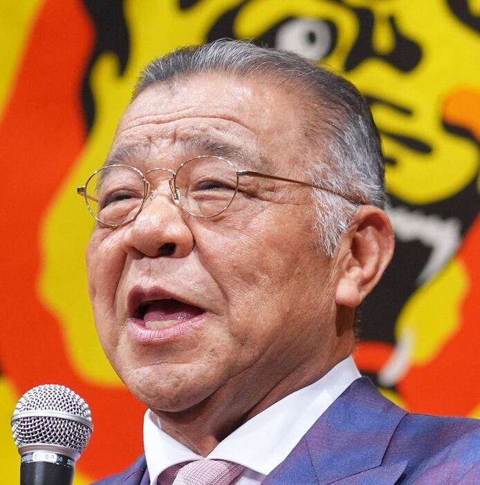 阪神・掛布雅之OB会長