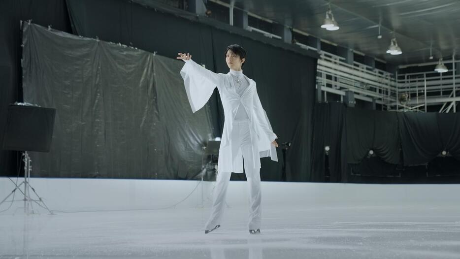 新CMが公開された羽生結弦さん（提供写真）