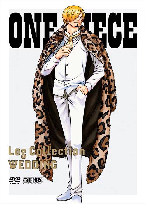 サンジが描かれた『ONE PIECE Log Collection “WEDDING”』（エイベックス・ピクチャーズ）　(C)尾田栄一郎／集英社・フジテレビ・東映アニメーション