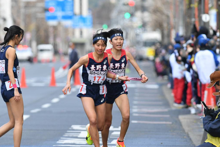 24年全国高校駅伝・女子で優勝した長野東