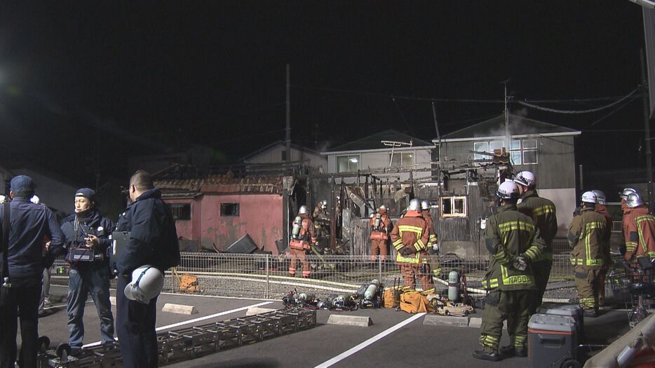 火事があった現場 名古屋市北区