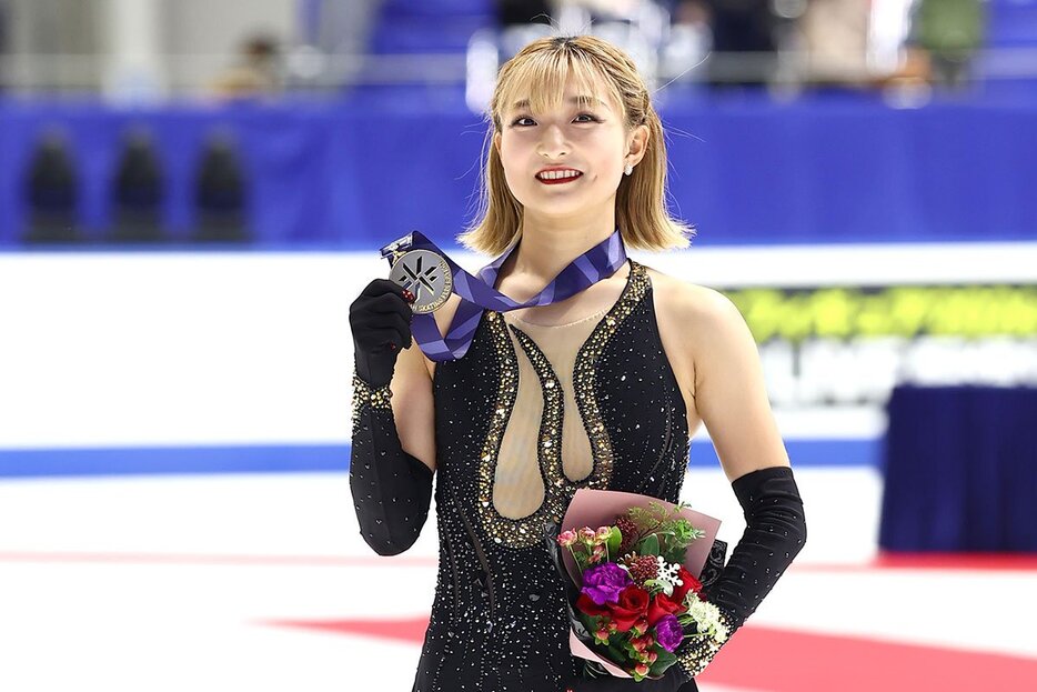 全日本４連覇を成し遂げた坂本花織